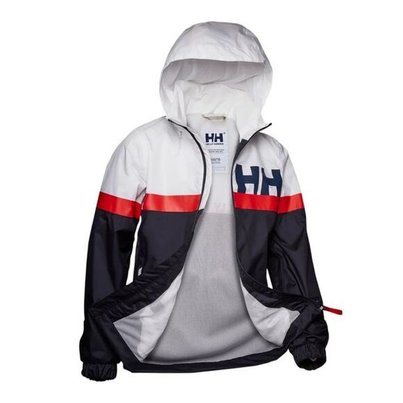 Helly Hansen Windbreaker Rain Jacket Size Kids 14 - Picture 1 of 9